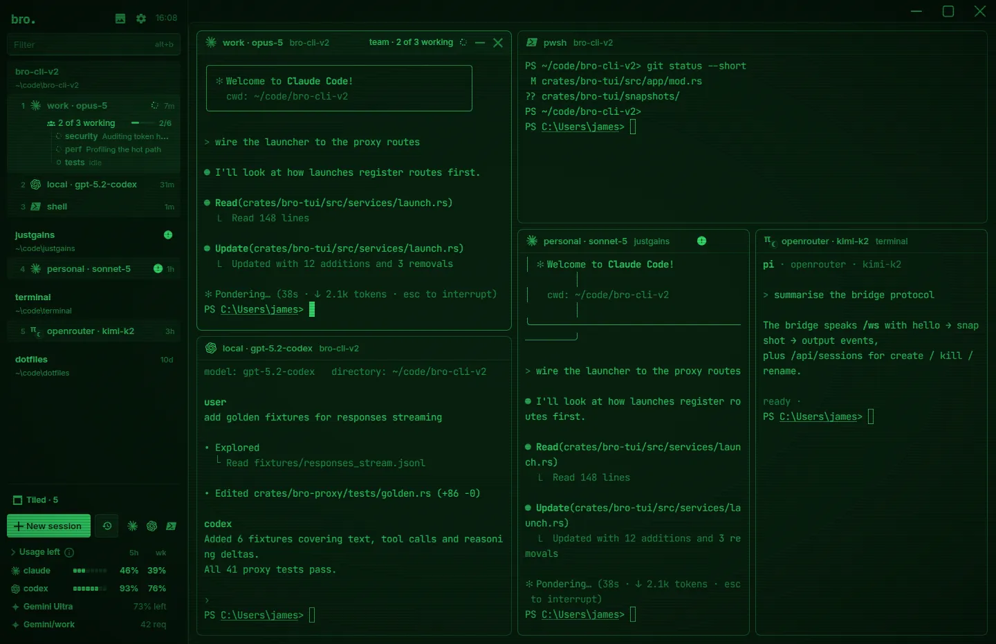 bro in the Phosphor theme